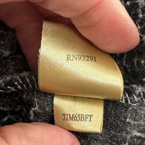 True Grit Sherpa Fleece Quarter Zip Pullover Women's Size M Gray Black - Picture 9 of 14